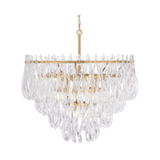 Metropolitan N3129 Glassara 15-lt 40" Pendant