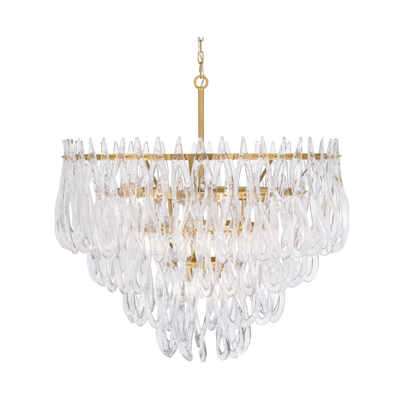Metropolitan N3129 Glassara 15-lt 40" Pendant