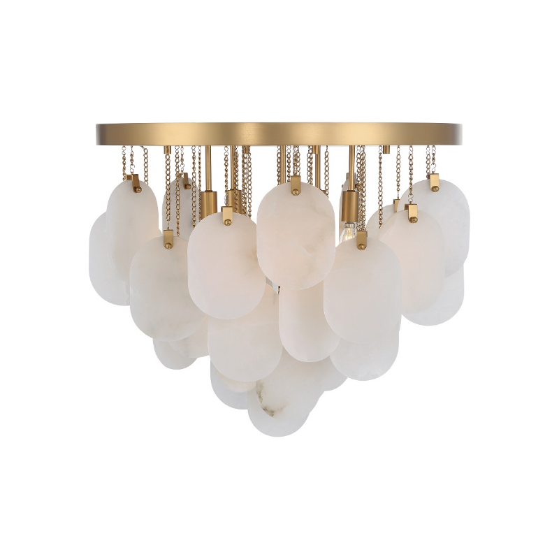 Metropolitan N3675 Velisse 5-lt 24" Flush Mount