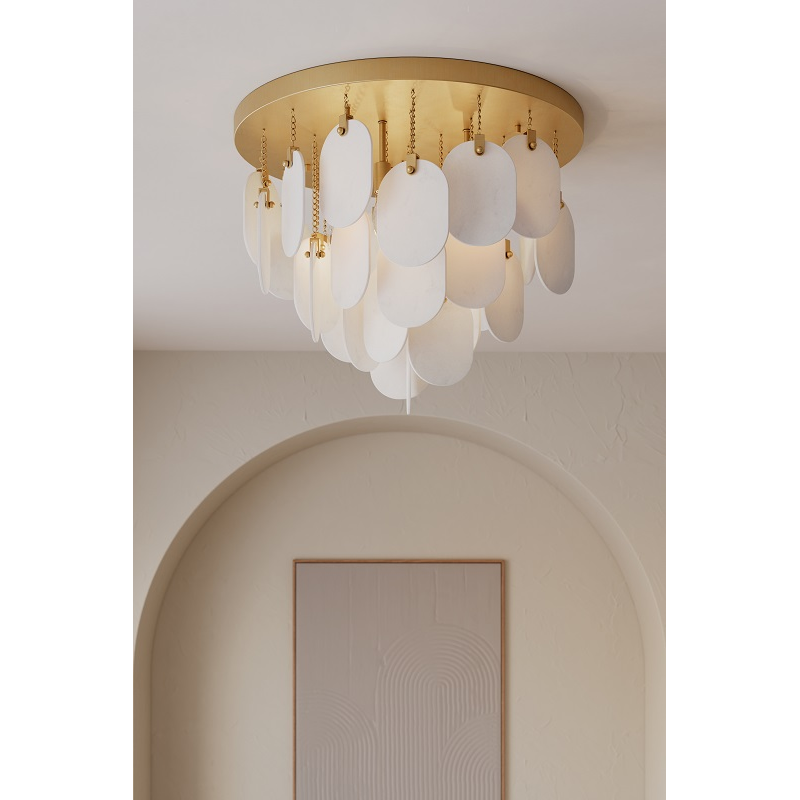 Metropolitan N3675 Velisse 5-lt 24" Flush Mount