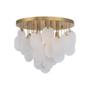 Metropolitan N3675 Velisse 5-lt 24" Flush Mount