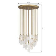 Metropolitan N3676 Velisse 6-lt 28" Pendant