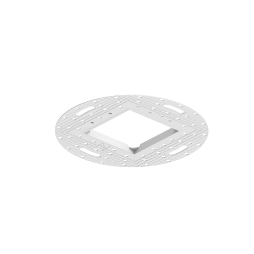 Nora NAP-TLMR-3S Square Trimless Mud Plate for 3" Apollo Square Flangeless
