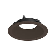 Nora NAPF-3RDN 3" Apollo Round Flanged Downlight Trim - Bronze