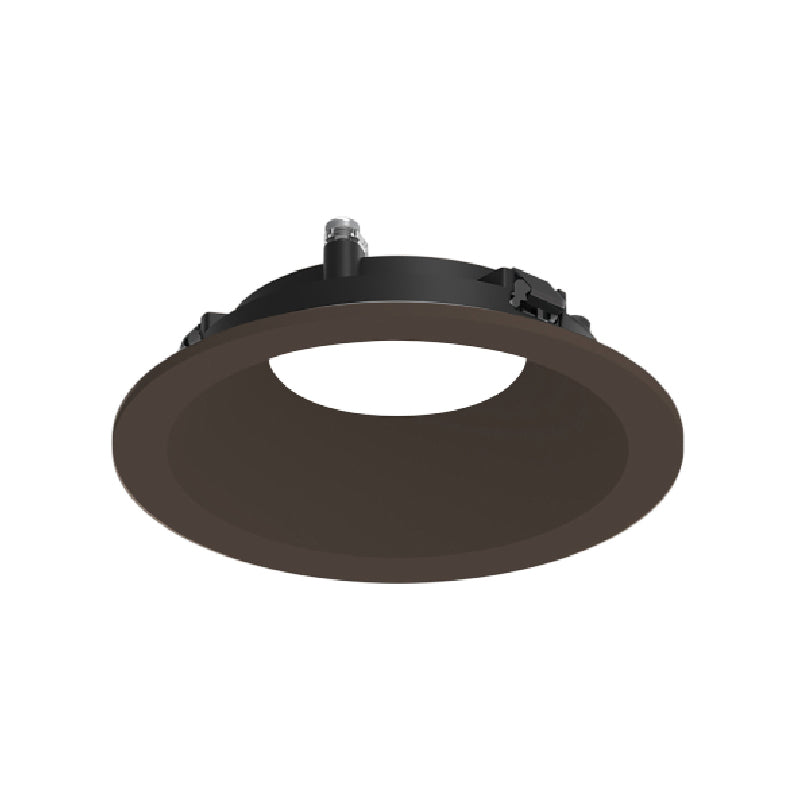 Nora NAPF-3RDN 3" Apollo Round Flanged Downlight Trim - Bronze