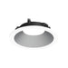 Nora NAPF-3RDN 3" Apollo Round Flanged Downlight Trim with Clear Lens - Haze/Matte Powder White