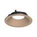 Nora NAPF-3RDN 3" Apollo Round Flanged Downlight Trim with Clear Lens - Wheat Diffused
