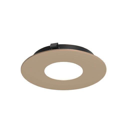 Nora NAPF-3RPH 3" Apollo Round Flanged Pinhole Trim - Wheat Diffused