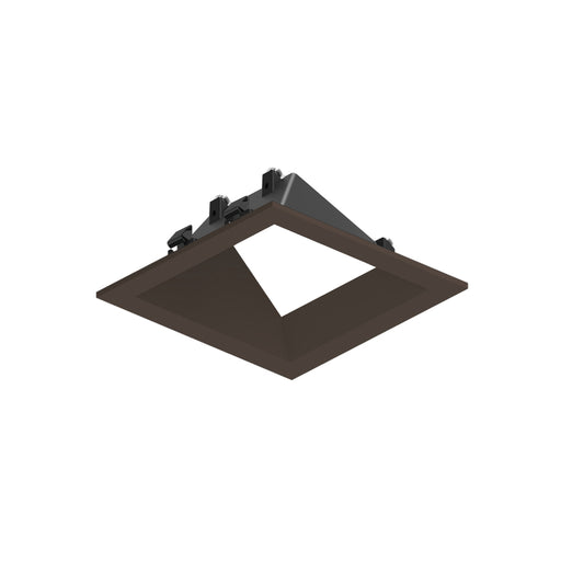 Nora NAPF-3SWW 3" Apollo Square Flanged Wall Wash Trim - Bronze