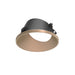 Nora NAPT-3RWW 3" Apollo Round Trimless Wall Wash Trim with Clear Lens - Wheat Diffused