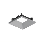 Nora NAPT-3SDN/CL 3" Apollo Square Flangeless Downlight Trim with Clear Lens - Haze