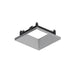 Nora NAPT-3SDN/CL 3" Apollo Square Flangeless Downlight Trim with Clear Lens - Haze