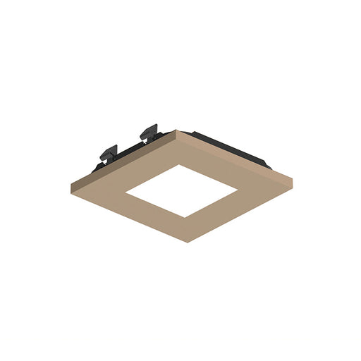 Nora NAPT-3SPH 3" Apollo Square Flangeless Pinhole Trim - Wheat Diffused