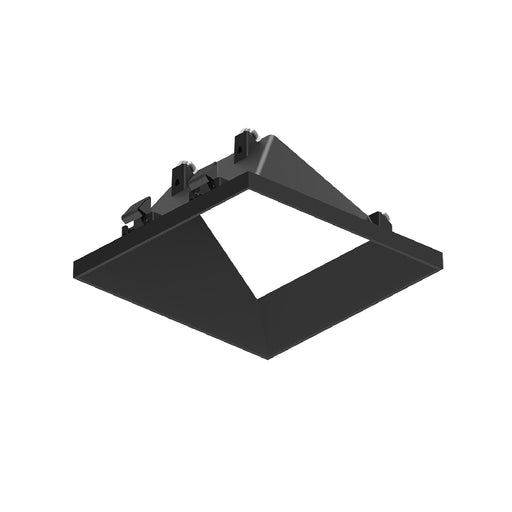 Nora NAPT-3SWW 3" Apollo Square Trimless Wall Wash Trim - Black