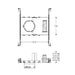 Nora NCH3-4L5 4" Sapphire III COB, Universal New Construction Frame-In Kit, 4500 Lumen, 120V