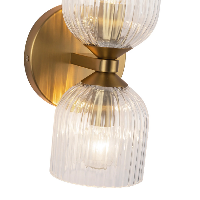 Alora Mood WV442612 Nelly 2-lt 12" Tall Vanity Light