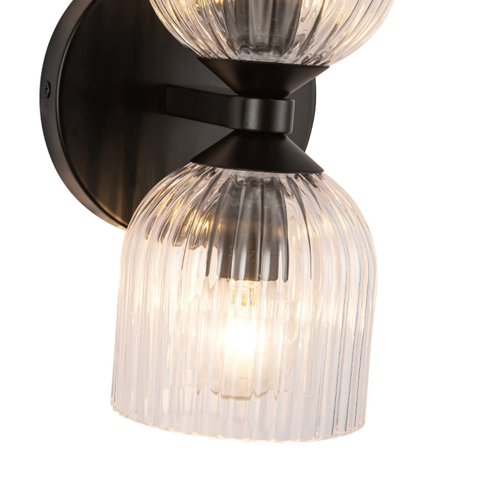 Alora Mood WV442612 Nelly 2-lt 12" Tall Vanity Light