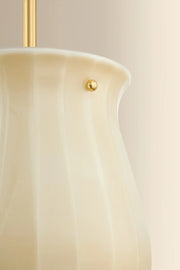 Hudson Valley 3109 Nevins 1-lt 10" Pendant-Aged Brass