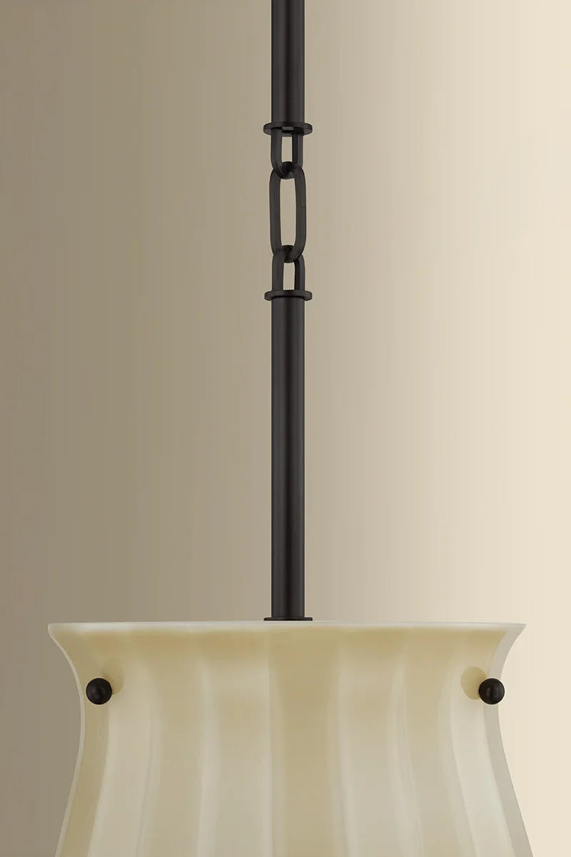 Hudson Valley 3109 Nevins 1-lt 10" Pendant-Distressed Bronze