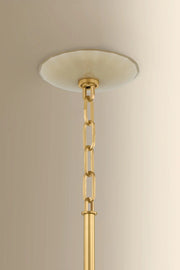 Hudson Valley 3113 Nevins 1-lt 14" Pendant-Aged Brass