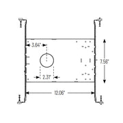 Nora NFC-R231 New Construction Frame-In with Collar for 1" Iolite Can-less Downlights