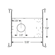 Nora NFC-R313 New Construction Frame-In with Collar for 2" & 4" Can-less Downlights