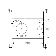 Nora NFC-R413 New Construction Frame-In with Collar for 4" Iolite Can-less Downlights