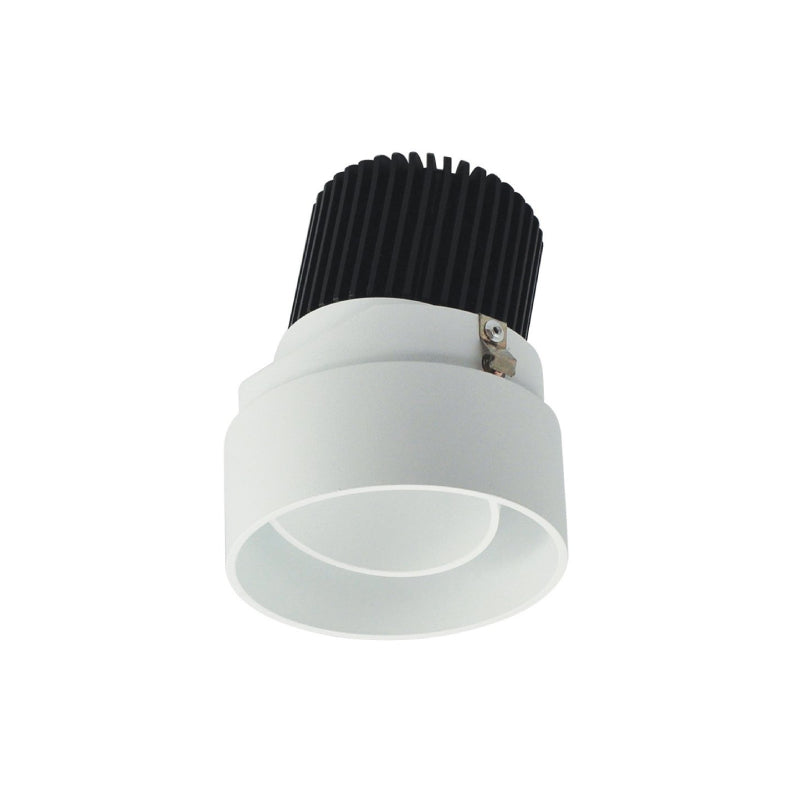 Nora NIO-2RTLA/10 2" Iolite LED Round Trimless Adjustable Reflector - 1000 Lumens- Matte Powder White