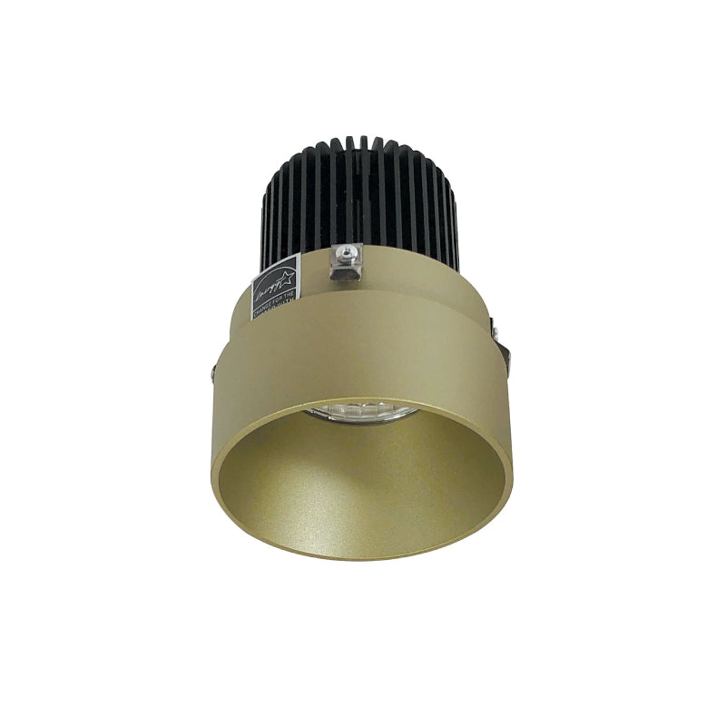 Nora NIO-2RTLNDC/10 2" Iolite LED Round Trimless Open Reflector - 1000 Lumens - Champagne Haze