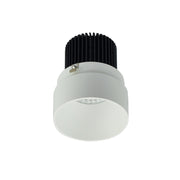 Nora NIO-2RTLNDC/10 2" Iolite LED Round Trimless Open Reflector - 1000 Lumens - Matte Powder White