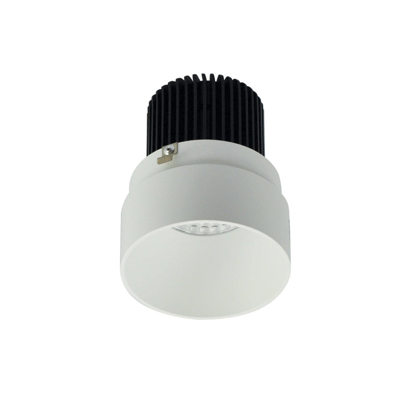 Nora NIO-2RTLNDC/10 2" Iolite LED Round Trimless Open Reflector - 1000 Lumens - Matte Powder White
