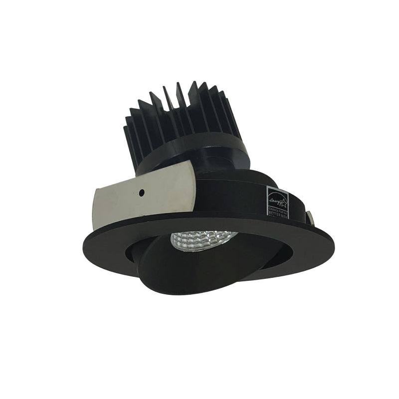 Nora NIO-4RC/HL 4" Iolite LED Round Adjustable Cone Reflector Trim - High Lumen - Black