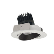 Nora NIO-4RC/HL 4" Iolite LED Round Adjustable Cone Reflector Trim - High Lumen = Black/White