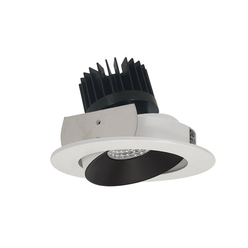Nora NIO-4RC/HL 4" Iolite LED Round Adjustable Cone Reflector Trim - High Lumen = Black/White