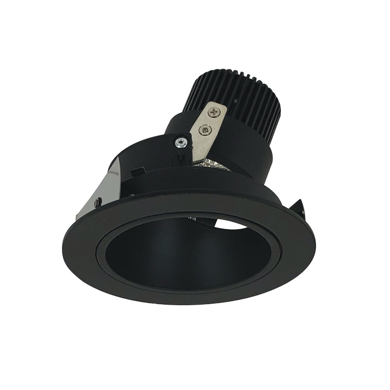 Nora NIO-4RD/10 4" Iolite Round Deep Adjustable Reflector Trim - 1000 Lumens - Black