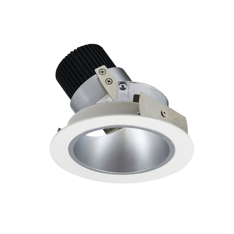 Nora NIO-4RD/10 4" Iolite Round Deep Adjustable Reflector Trim - 1000 Lumens - Haze/Matte Powder White