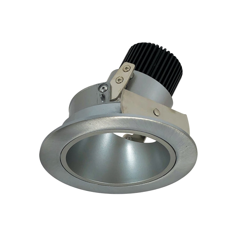 Nora NIO-4RD/10 4" Iolite Round Deep Adjustable Reflector Trim - 1000 Lumens - Natural Metal