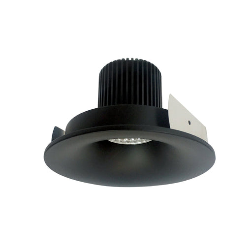 Nora NIO-4RNB/10 4" Iolite Round Bullnose Reflector Trim - 1000 Lumens - Black
