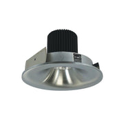 Nora NIO-4RNB/10 4" Iolite Round Bullnose Reflector Trim - 1000 Lumens - Natural Metal