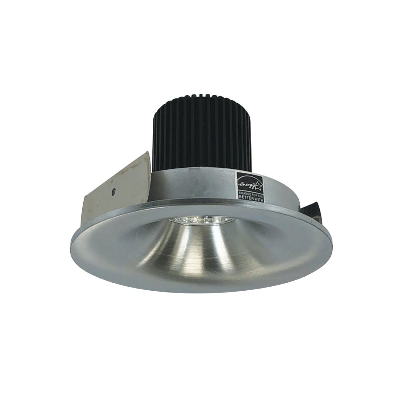 Nora NIO-4RNB/10 4" Iolite Round Bullnose Reflector Trim - 1000 Lumens - Natural Metal