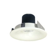 Nora NIO-4RNB/10 4" Iolite Round Bullnose Reflector Trim - 1000 Lumens - White