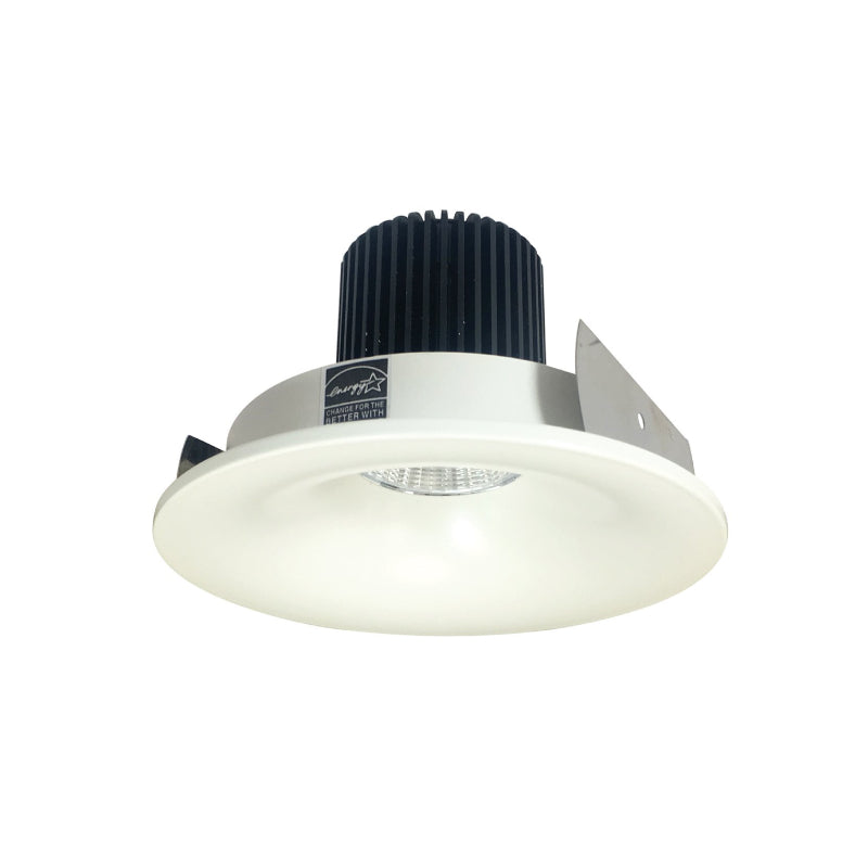Nora NIO-4RNB/10 4" Iolite Round Bullnose Reflector Trim - 1000 Lumens - White