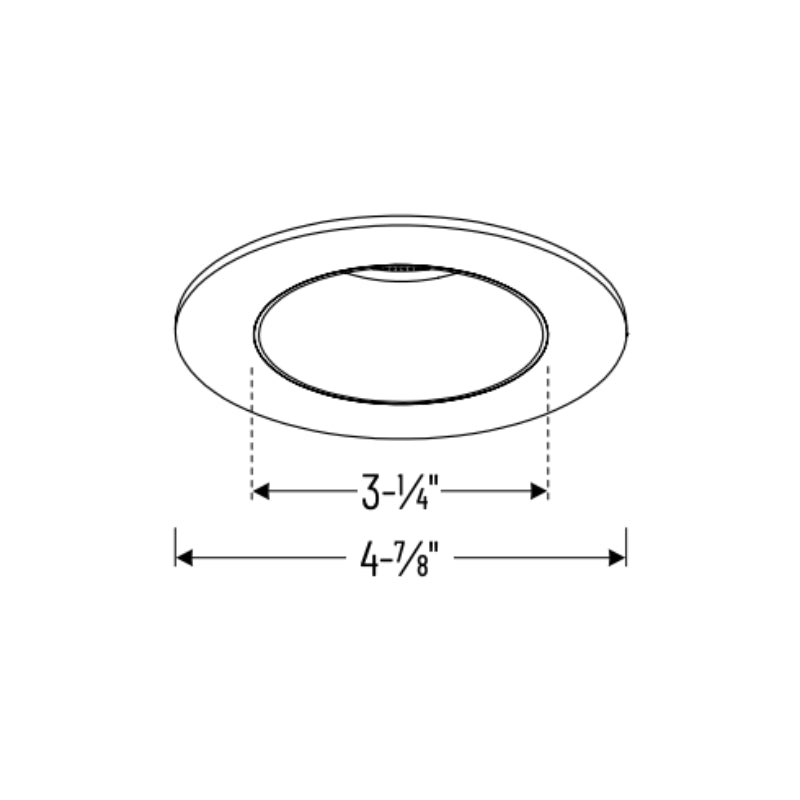 Nora NIO-4RNDC/HL 4" Iolite Round Reflector Trim - High Lumen