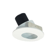 Nora NIO-4RSL/10 4" Iolite Round Adjustable Slot Aperture Trim - 1000 Lumens - White