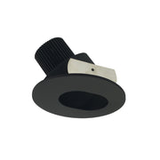 Nora NIO-4RSL/10 4" Iolite Round Adjustable Slot Aperture Trim - 1000 Lumens - Black