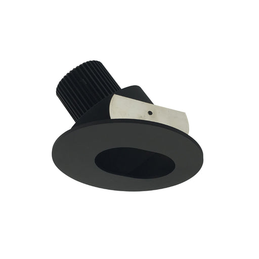 Nora NIO-4RSL/10 4" Iolite Round Adjustable Slot Aperture Trim - 1000 Lumens - Black