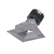 Nora NIO-4SDSQ/HL 4" Iolite Square Adjustable Reflector with Square Aperture Trim - High Lumen - Haze/Natural Metal