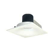 Nora NIO-4SNB/10 4" Iolite Square Bullnose Reflector Trim - 1000 Lumens - Matte Powder White