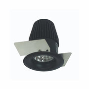 Nora NIOB-1RNB 1" Iolite BWF Round Bullnose Reflector Trim - 600 Lumens - Black