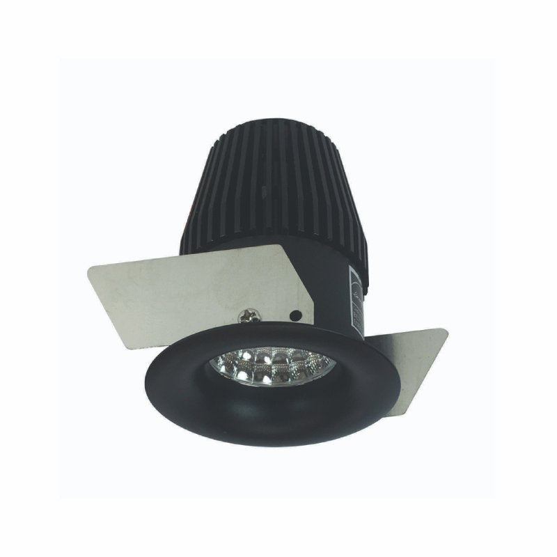 Nora NIOB-1RNB 1" Iolite BWF Round Bullnose Reflector Trim - 600 Lumens - Black